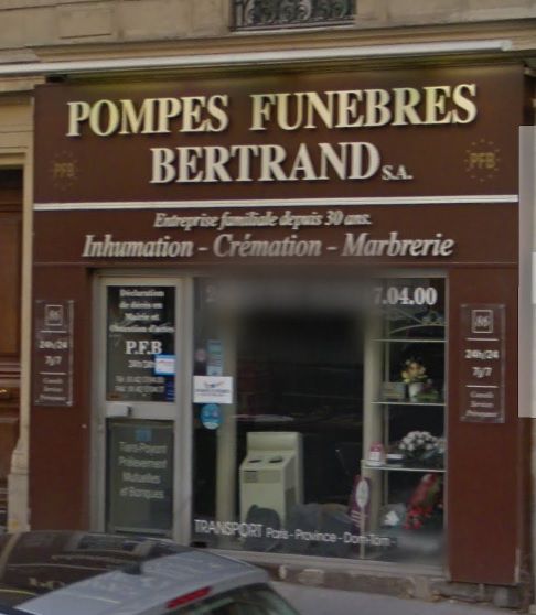 Photo Pompes Funèbres Bertrand