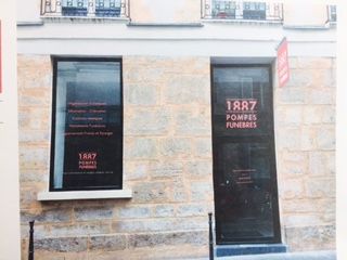 Photo Pompes Funèbres 1887