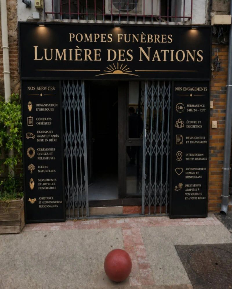 Photo Pompes Funèbres Lumière Des Nations